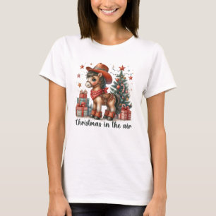 Christmas Cowgirl T-Shirt