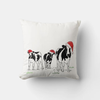 Christmas Cows Cushion