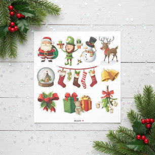 Christmas Craft Vinyl Stickers