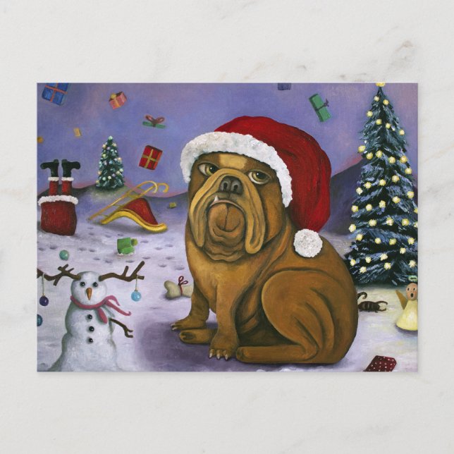 Christmas Crash Holiday Postcard (Front)