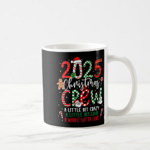 Christmas Crew 2025 Family Christmas Xmas Pajamas  Coffee Mug