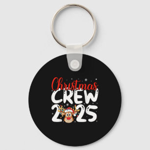 Christmas Crew 2025 Family Christmas Xmas Pajamas  Key Ring