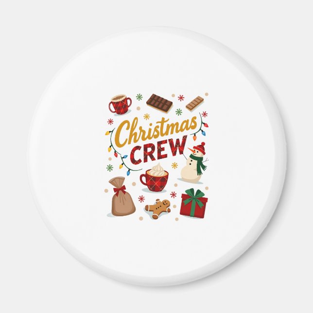 Christmas Crew (2) Magnet (Front)