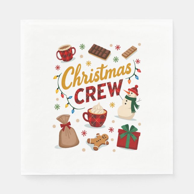 Christmas Crew (2) Napkin (Front)
