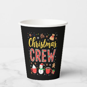 Christmas Crew (2) Paper Cups