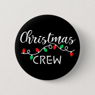 Christmas Crew 6 Cm Round Badge