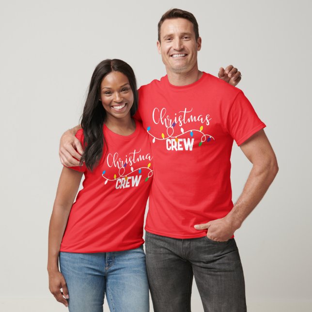 Christmas Crew, Christmas Party Family  T-Shirt (Unisex)