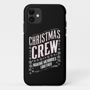 Christmas Crew Family Matching Xmas Squad Case-Mate iPhone Case