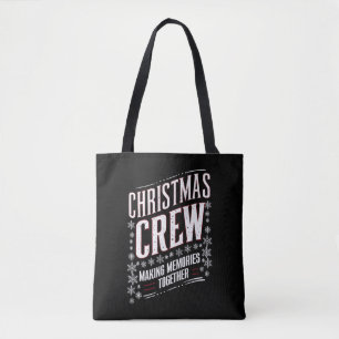 Christmas Crew Family Matching Xmas Squad  Tote Bag