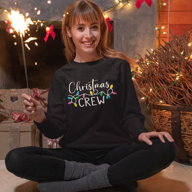 Christmas Crew Funny Family Christmas Sweatshirt (Creator Uploaded)