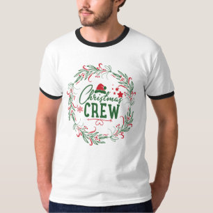Christmas Crew funny wedding new year gift idea T-Shirt