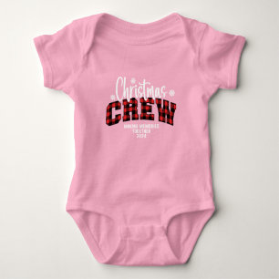 Christmas Crew Making Memories 2024 Baby Bodysuit