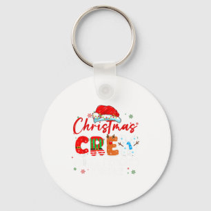 Christmas Crew Making Memories Together Xmas Light Key Ring