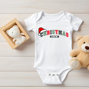 Christmas Crew Matching Family Baby Bodysuit