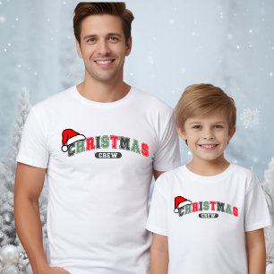 Christmas Crew Matching Family Men's T-Shirt