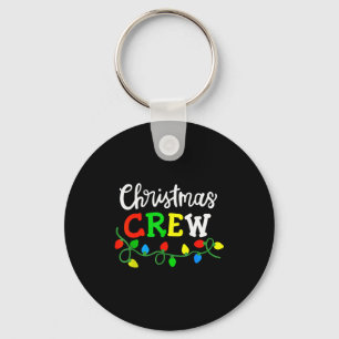 Christmas Crew Matching Family Xmas Party Men Wome Key Ring