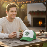 Christmas Crew Personalised Family Name Trucker Hat<br><div class="desc">Christmas Crew Personalised Family Name Baseball Cap Trucker Hat features the text "Christmas Crew making memories together (add personalised name)" in modern green script typography. Perfect for Christmas gifts, family Christmas parties, family reunions and holiday celebrations and more. Created by Evco Studio www.zazzle.com/store/evcostudio #zazzlemade #zazzle #evcostudio #christmashat #christmas #merrychristmas #christmastime...</div>