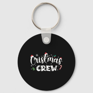 Christmas Crew Santa Family Matching Group Xmas Bo Key Ring