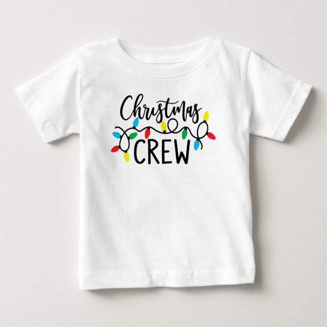 Christmas Crew With Lights-55600 Baby T-Shirt (Front)