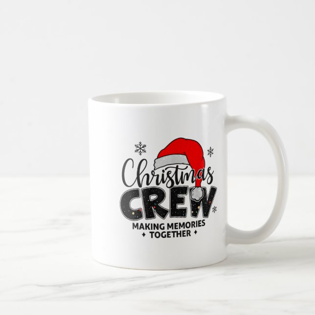 Christmas Crew Xmas Lights Family Matching Pajamas Coffee Mug (Right)