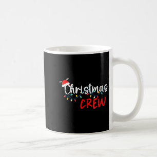 Christmas Crew Xmas Lights Family Matching Pajamas Coffee Mug