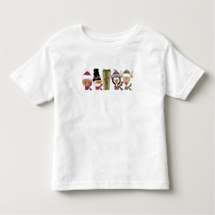 Christmas Critters Kids T-Shirt