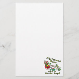 christmas croc a little hop frogs and crocodile stationery
