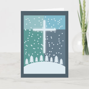 Christmas Cross Holiday Card