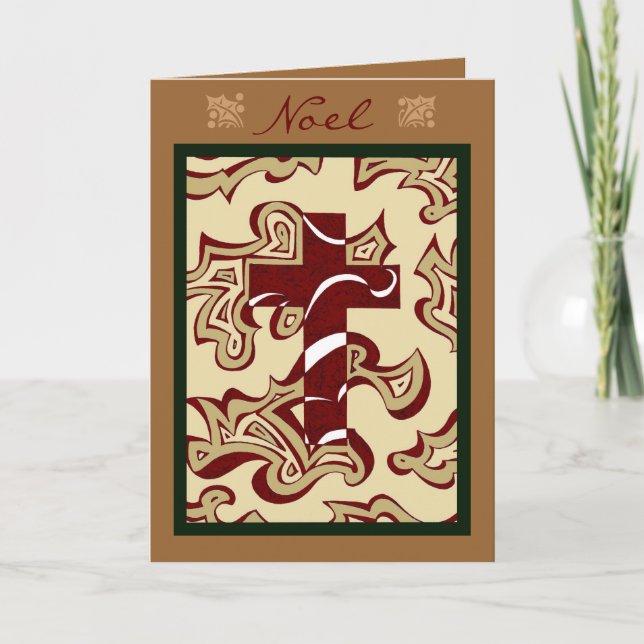 Christmas Cross Holiday Card (Front)