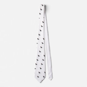 Christmas Crow Tie