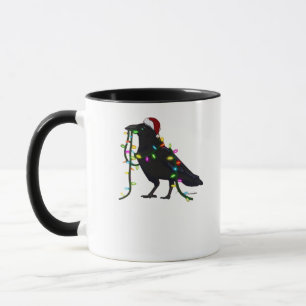 Christmas Crow Tis The Season Mug