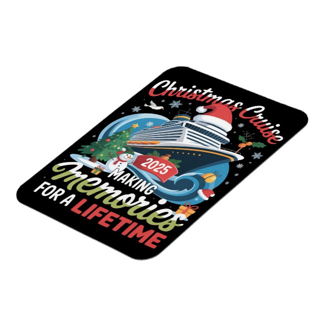 Christmas Cruise 2025 Making Memories for A Life Magnet (Left Side)