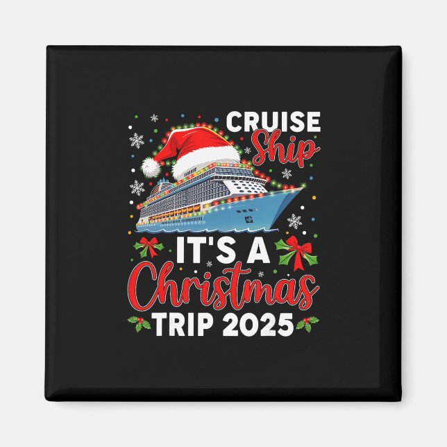 Christmas Cruise Adventure 2025  Magnet (Front)