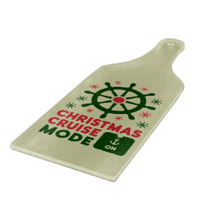 Christmas Cruise Mode On Ship Christmas 2024 Cutting Board