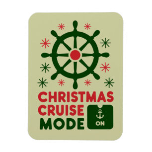 Christmas Cruise Mode On Ship Christmas 2024 Magnet