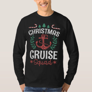 Christmas Cruise Squad Matching Family X Mas Crew  T-Shirt