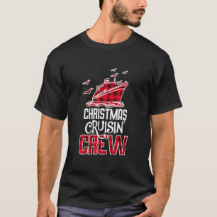 Christmas Cruisin Crew Cruise Matching Family Paja T-Shirt