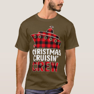 Christmas Cruisin Crew Cruise Matching Family Paja T-Shirt