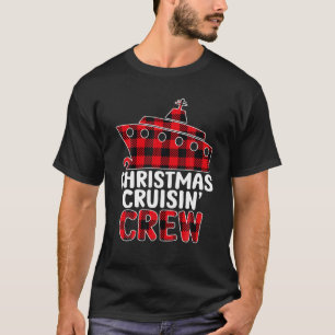 Christmas Cruisin Crew Cruise Matching Family Paja T-Shirt