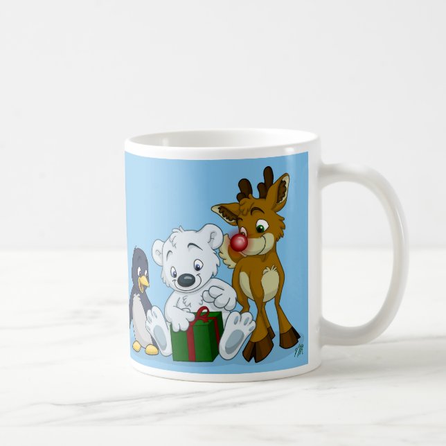 Christmas Cubs Coffee Mug (Right)