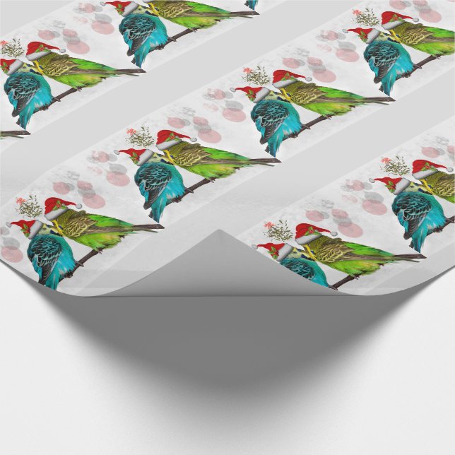 Christmas Cuddles Wrapping Paper (Corner)