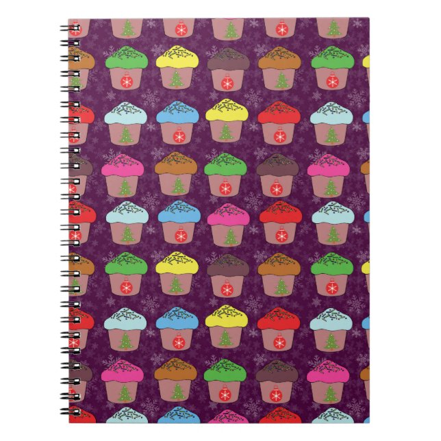 Christmas cup cakes notebook (Front)