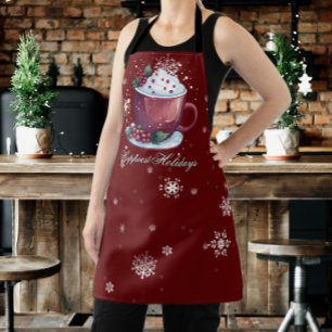 Christmas Cup of Hot Chocolate   Red Apron
