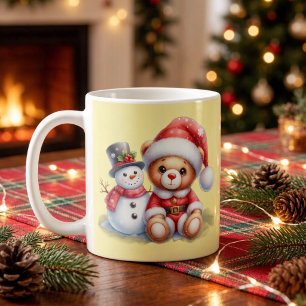 Christmas Cup with Snowman
