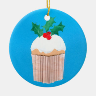 Christmas Cupcake Ornament