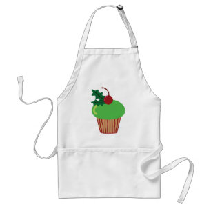 Christmas Cupcake Standard Apron