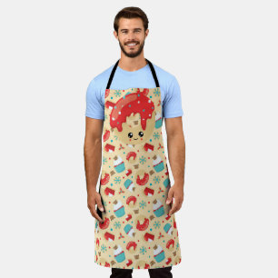 CHRISTMAS CUPCAKES & DONUTS APRON