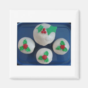 Christmas Cupcakes Magnet
