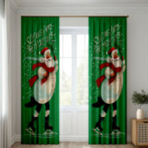 Christmas Curtains | Festive Holiday Window