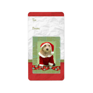 Christmas Custom Photo Frame Gift Tag